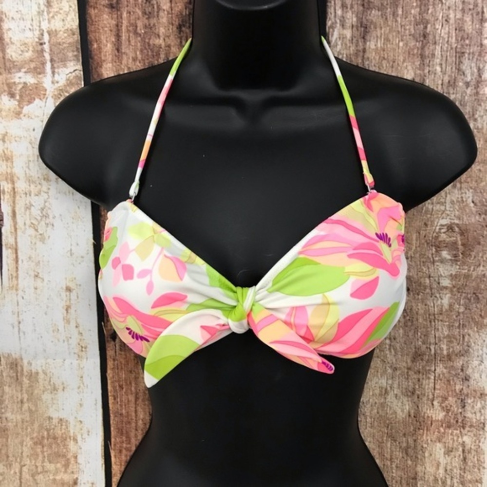 Victoria’s Secret Floral Bikini Top, S